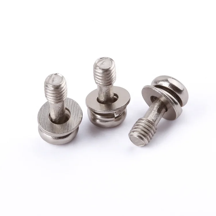 Customization fasteners phillips pan head spring washer flat gasket carbon steel machine screws