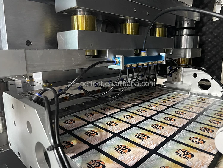 Bank Card SIM Manufacturing Machine PVC/ PET/ABS Plastic Card Punching Credit Card Making Machine