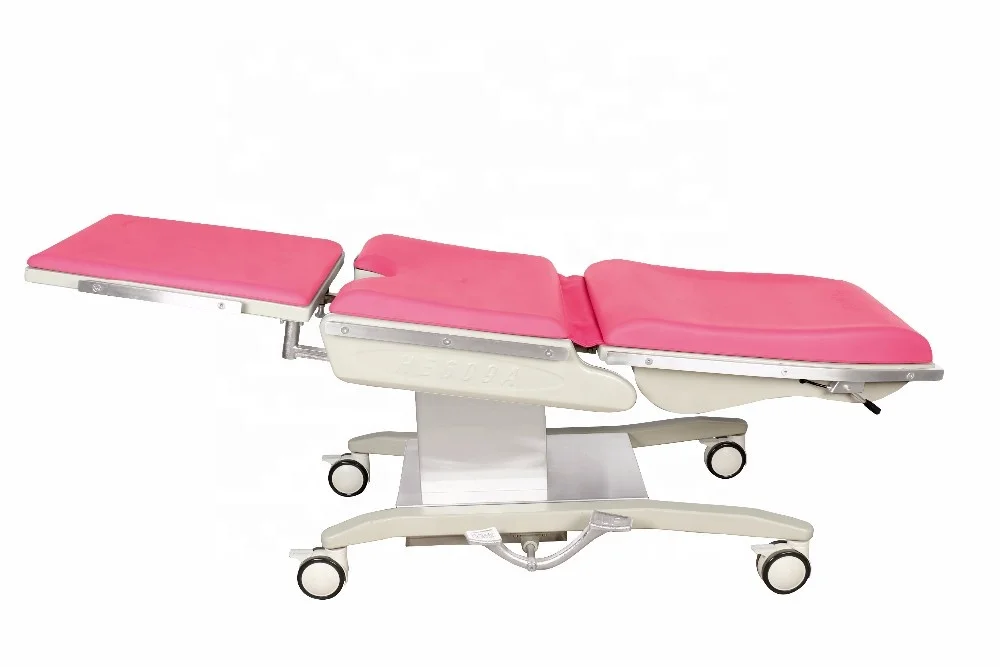 HE609A Manual Gynecological Delivery Table Obstetric Surgery Gynecology Operating Table Gyne Bed