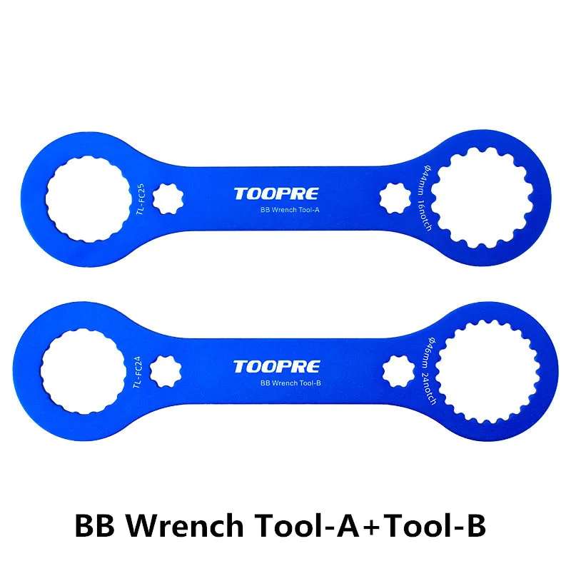 RIDERACE Bicycle Bottom Bracket Spanner Multifunctional Axle BB Wrench Installation and Removal Tools Suitable for Central Axis
