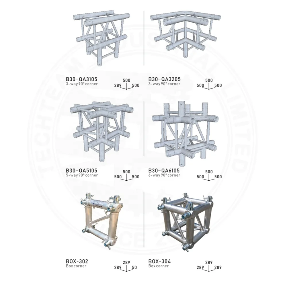 Écran LED de l'équipement portatif de treillis d'éclairage réglable 1x2m  Stade d'éclairage mobile en aluminium pour des performances de la musique -  Chine Les podiums de scène, Concert