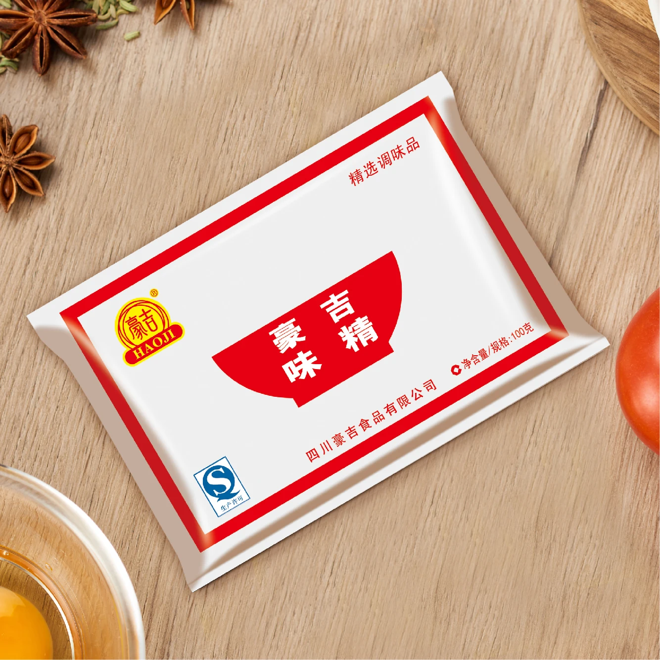 Haoji Over 30 Years Manufacture Multinational Enterprise Joint Venture Monosodium Glutamate