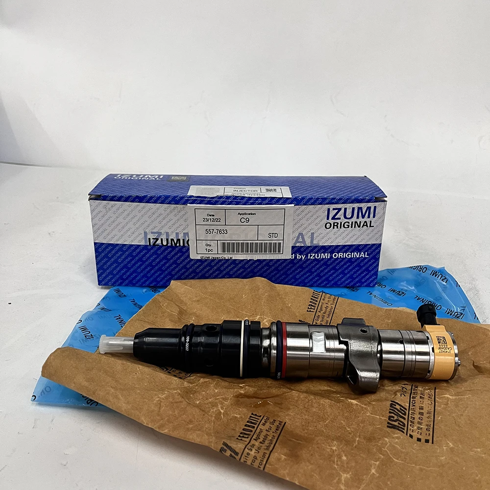 IZUMI ORIGINAL kattemotordelen 459-8473 557-7637 387-9433 Cat C9-injektor til Caterpillar C9-motorinjektorer