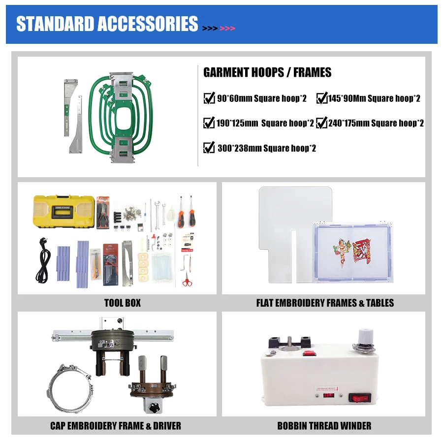 Computer Single Head Industrial Computerized Cap Embroidery Machine Price
