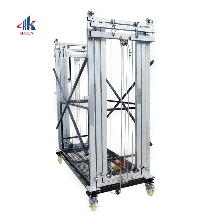 電動昇降足場 電動昇降足場 自動昇降足場 多機種対応 折りたたみ式電動足場リフト