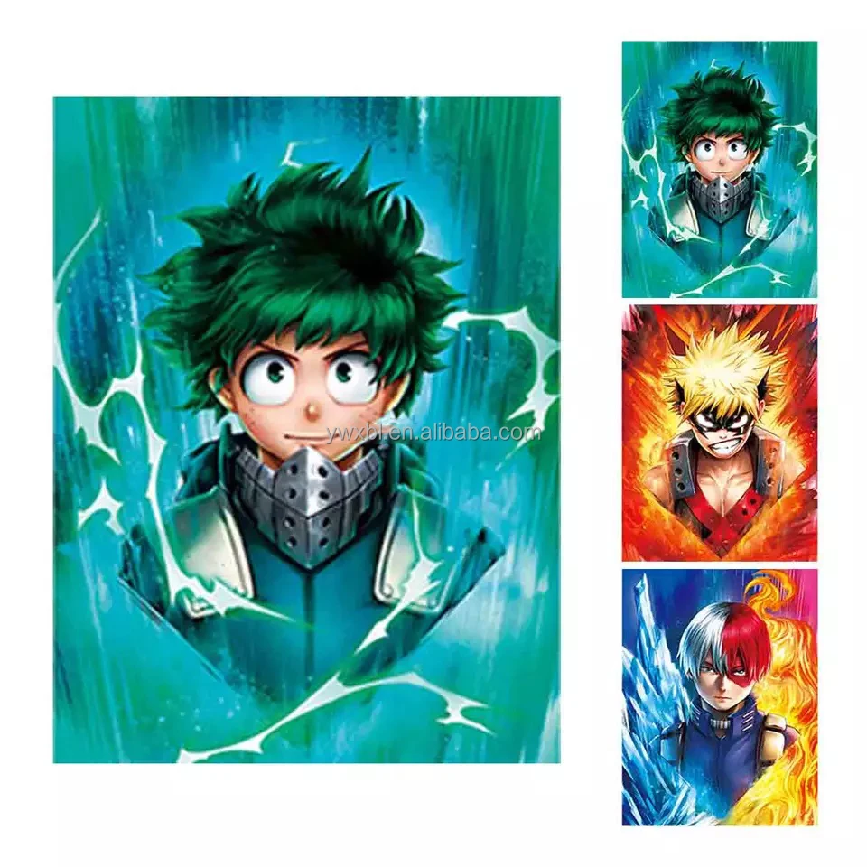 Custom 30*40 Cm Japanese Anime Painting Anime Pictures 3d Poster