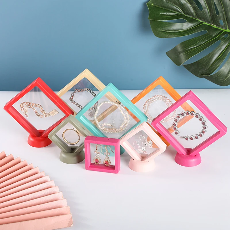 Hight Quality 3D Floating Frame Display Stand Holder Box for Jewelry