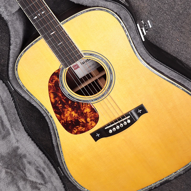 Gabriel Factory All Solid Guitar Acoustic Electric Guitar Gr65w Oem