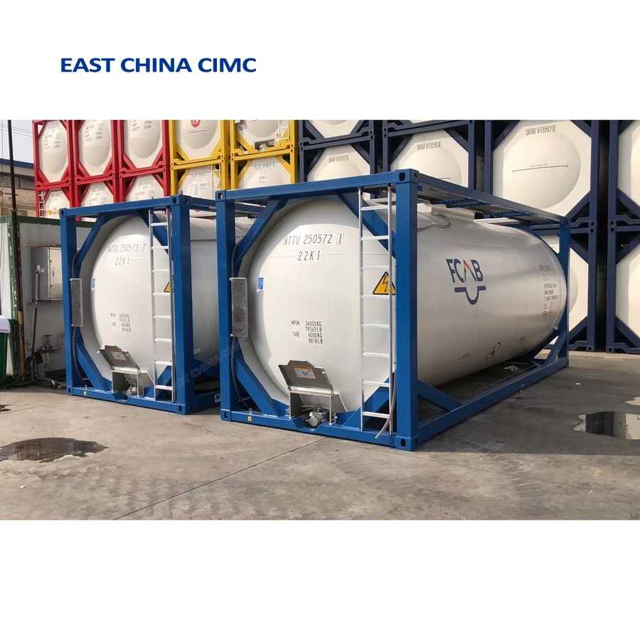 20ft 21000 Liters T11 Ethanol ISO Tank Container - Hot Sale