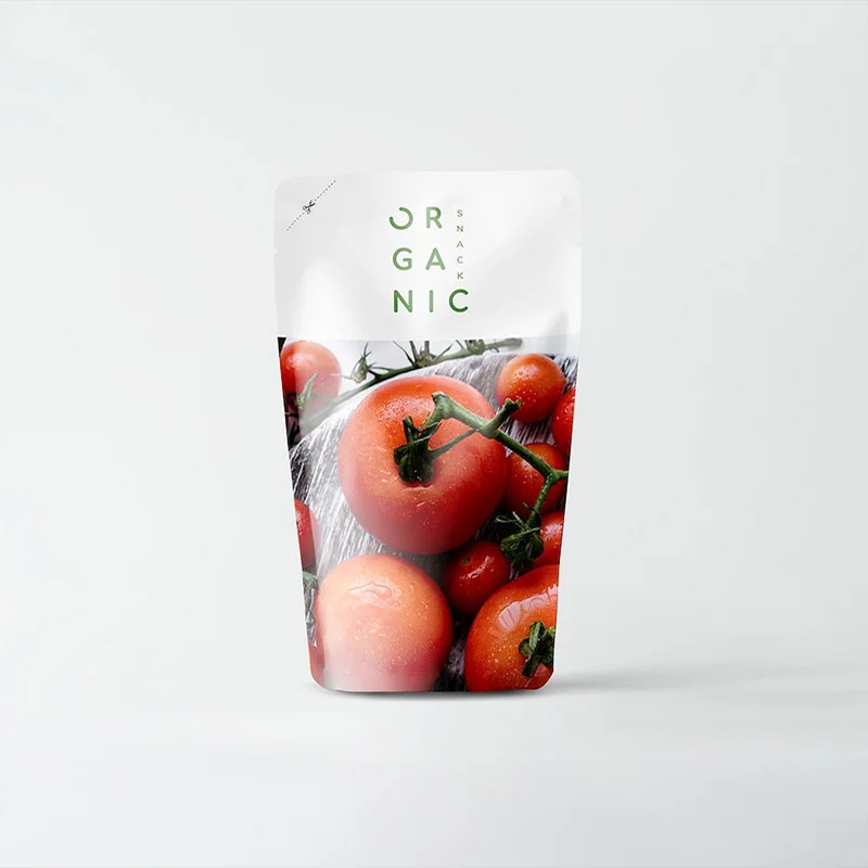Custom Printing Stand up Flexible Pouch Packaging for Tomato Ketchup Sachet