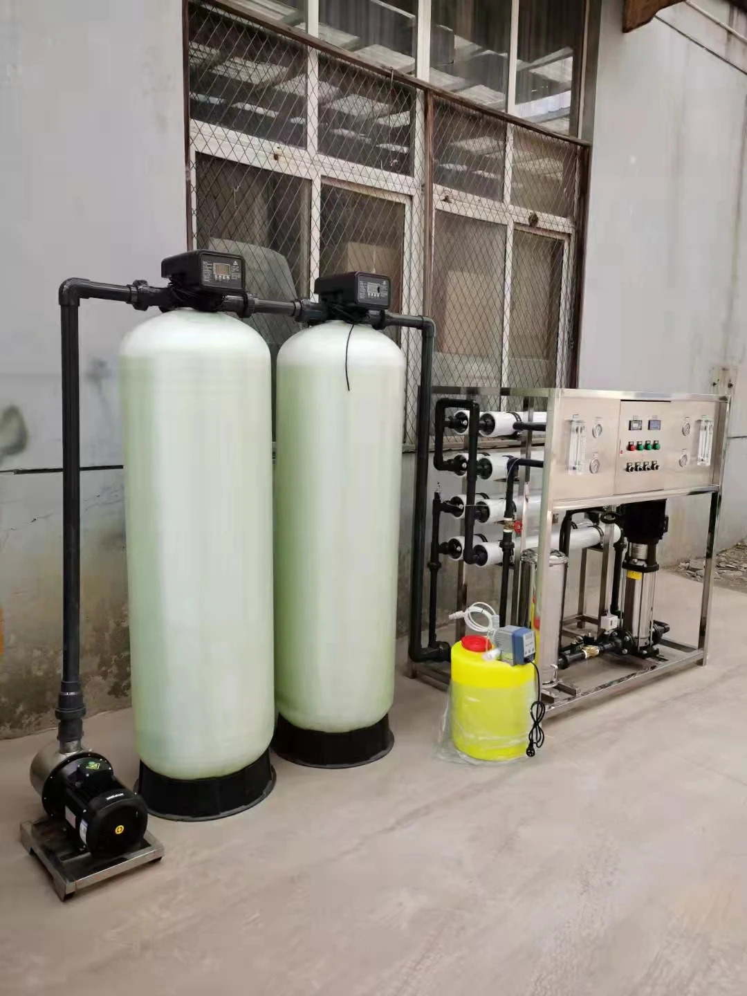 Установка для очистки воды система обратного осмоса приборы 1 т/ч фильтр обратный осмос 5