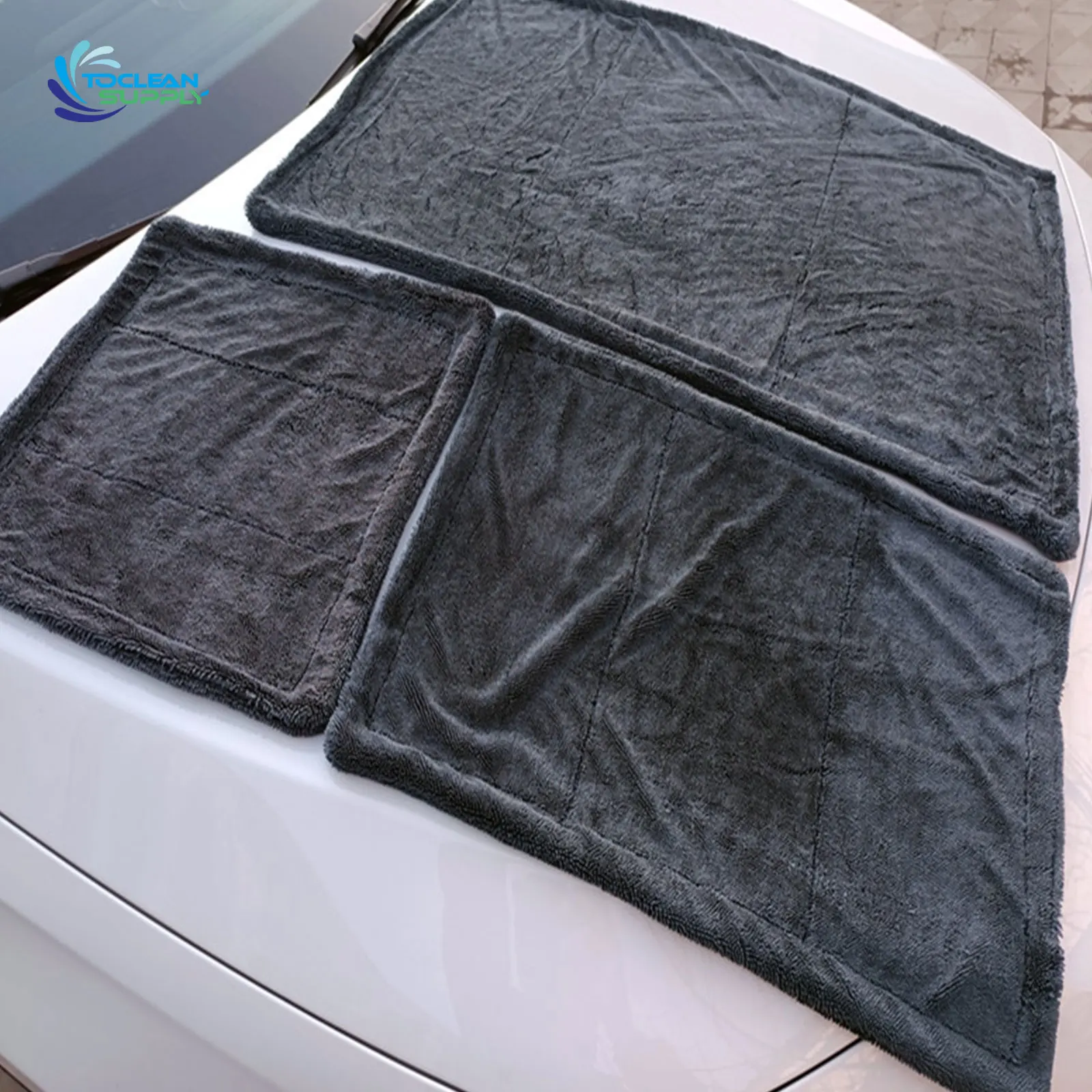 Microfiber Multi Purposes Towels Cloths Kitchen Drying Towel 1400gsm 90x60 Smart Cloth Car