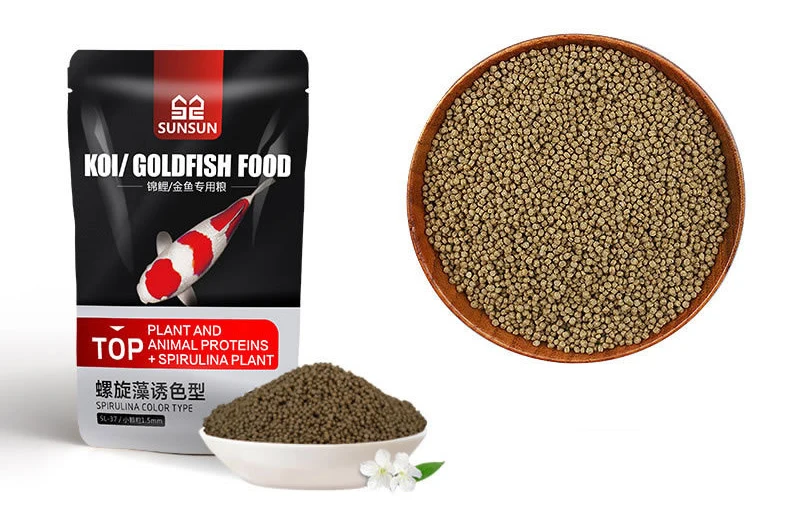 Sunsun Goldfish Koi Fish Food Spirulina Colorenhancing Fish Food Buy