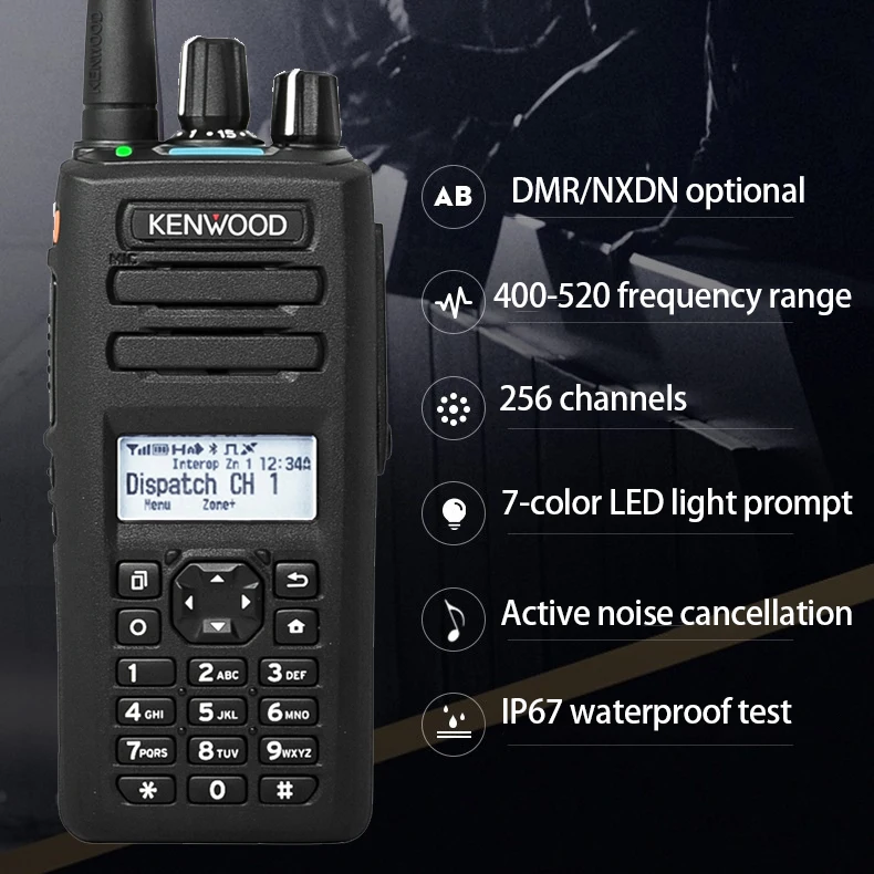Kenwood NX 3220 & NX 3320 - IP67 Waterproof Two Way Radios