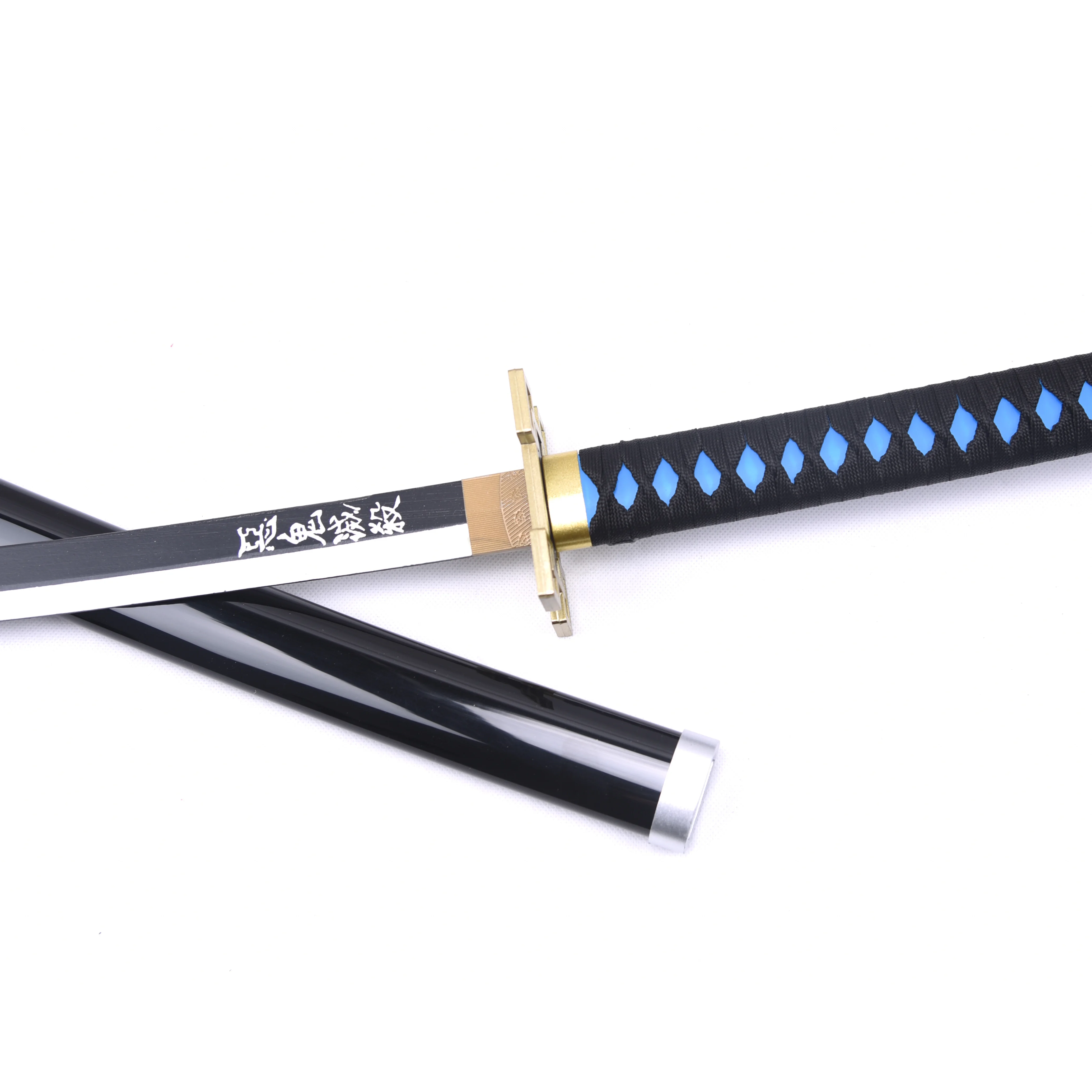 Latest Version Bamboo Anime Sword Demon Slayer Tokitou Muichirou Cosplay Sword Wooden Katana