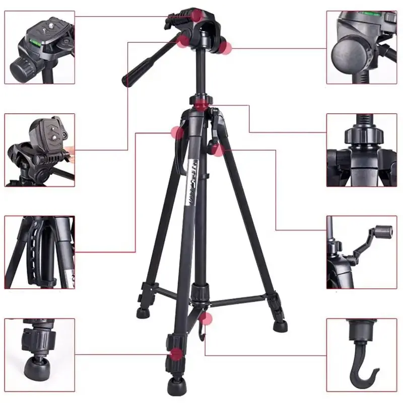 【半額】プロフェッショナルWeifeng-カメラ三脚WT-3560 Weifeng WT-3560 Camera Camera Tripod Table Tripod Micro SLR