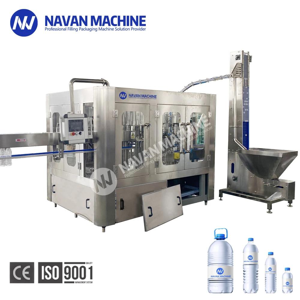 High Quality Drinking Mineral Pure Water Washing Filling Capping Machine for Plastic Bottle