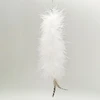 Tira de terciopelo blanco