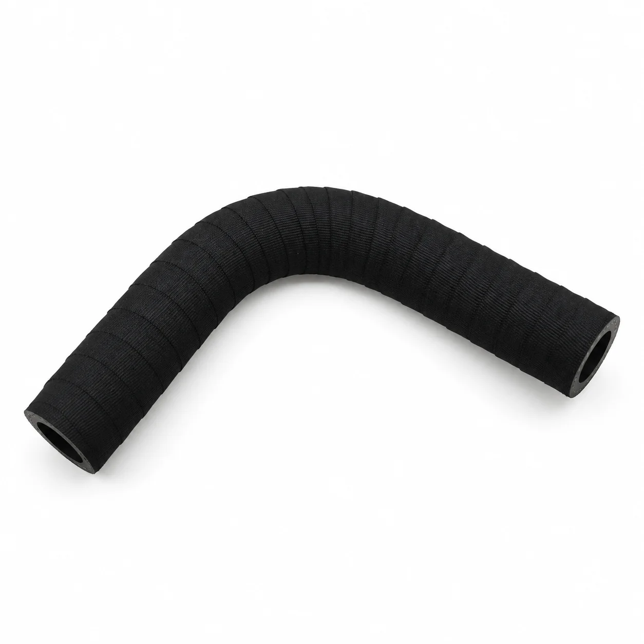 Custom Data Center Server Liquid Cooling Aramid Knitted Preformed Small Bore EPDM Rubber Elbow Hose
