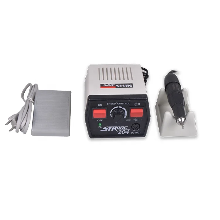 Venta de fábrica 2025 35000rpm mejor calidad micromotor taladro de uñas fuerte 204 102L máquina de taladro de uñas