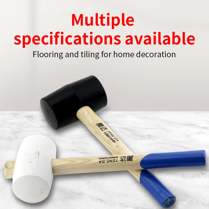 OEM настраиваемый стальной молоток с ручкой из массива дерева для украшения керамической плитки и установки пола 16 унций