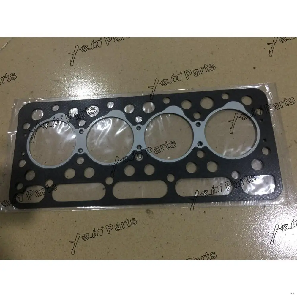 Head Gasket Kit Fit for Kubota V1501 Tractor Excavator Mowers Engine Repair Parts Kit