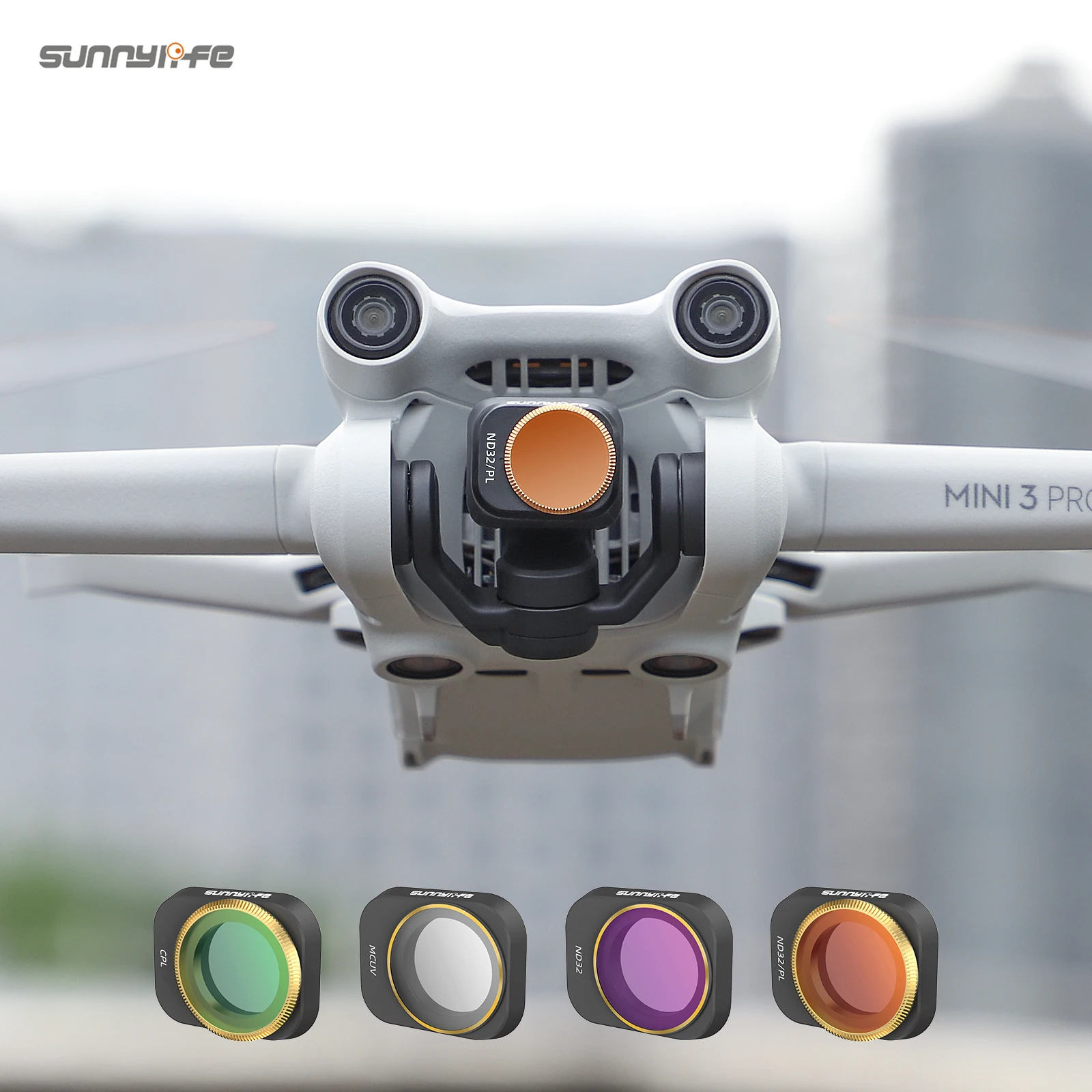 Sunnylife Lens Filters Adjustable CPL Filters ND4 ND16 ND8/PL ND32/PL MCUV Accessories for Mini 3 Pro