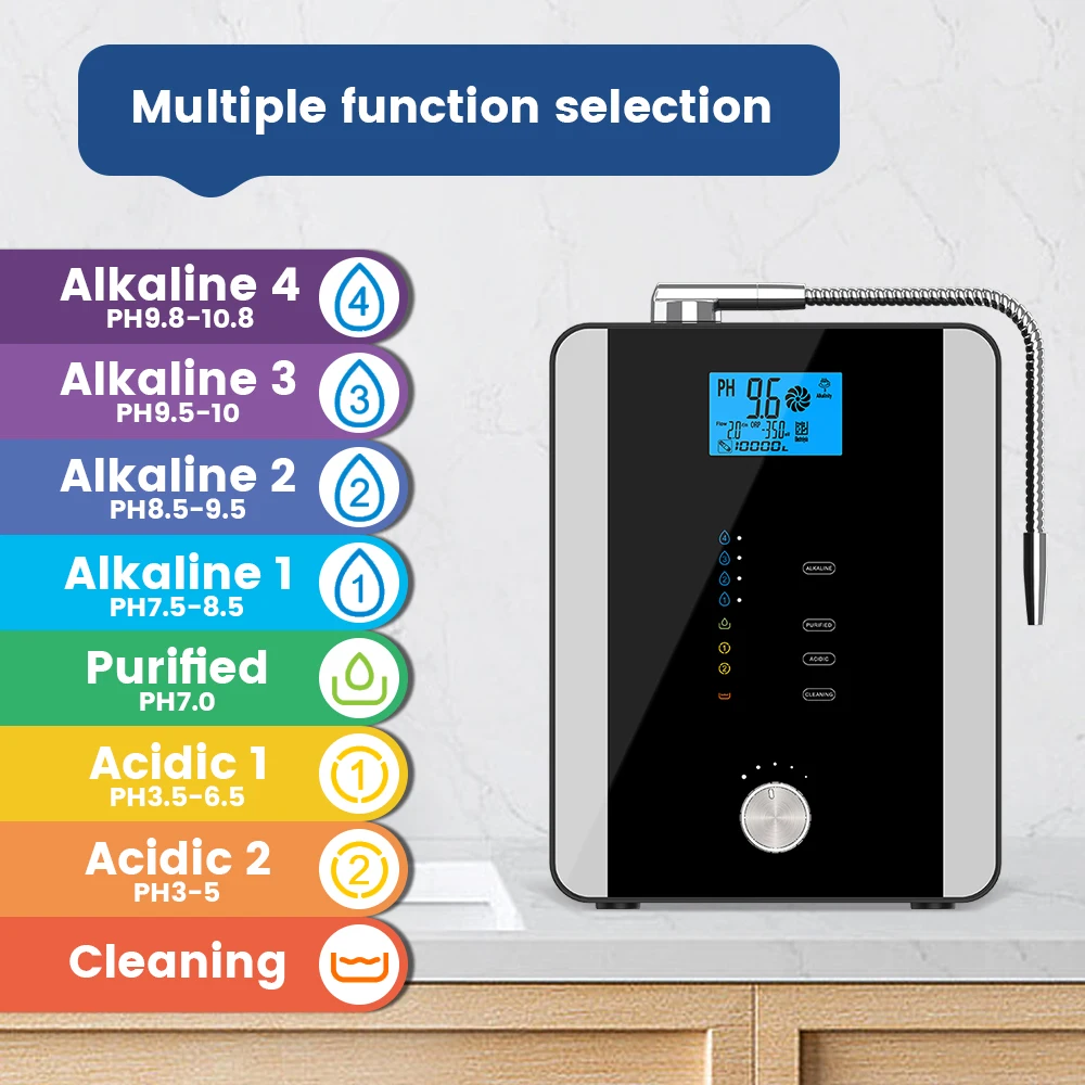 Kangen Alkaline Water Ionizer with 5/7/11 Plates
