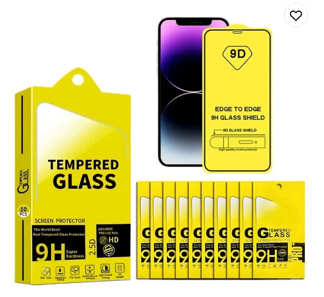 Lowest Factory price Mix order 9H 9D tempered Glass Phone Screen Protector For Ipone 11 12 13 14 15 Samsung S22 S23 hd screen