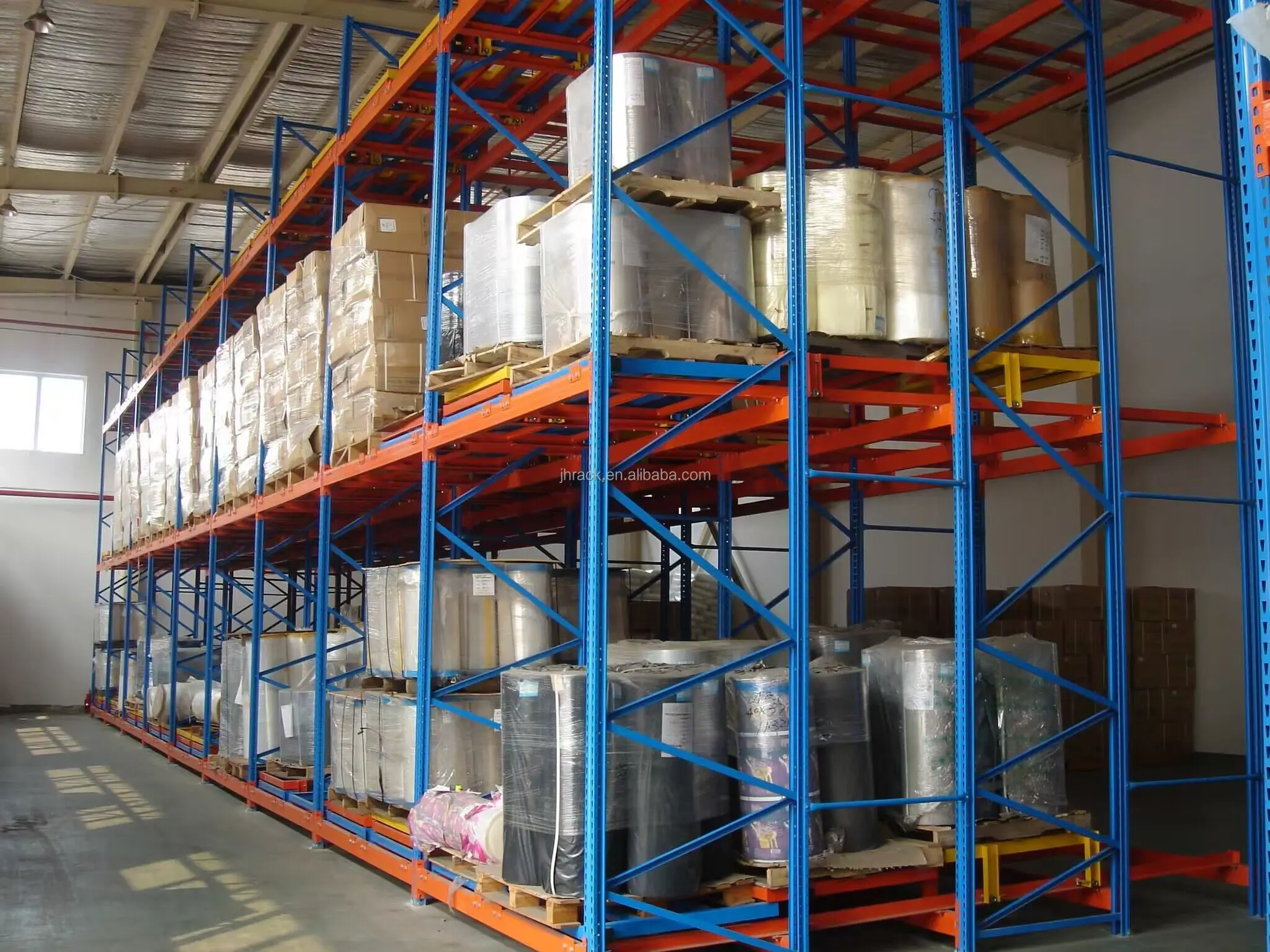 industrial push back pallet racking system industrial push back pallet racking system