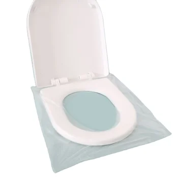 High Quality Disposable Individual Travel Toilet Seat Cover Custom Waterproof Plastic Fabric Personal Use High Bathrooms