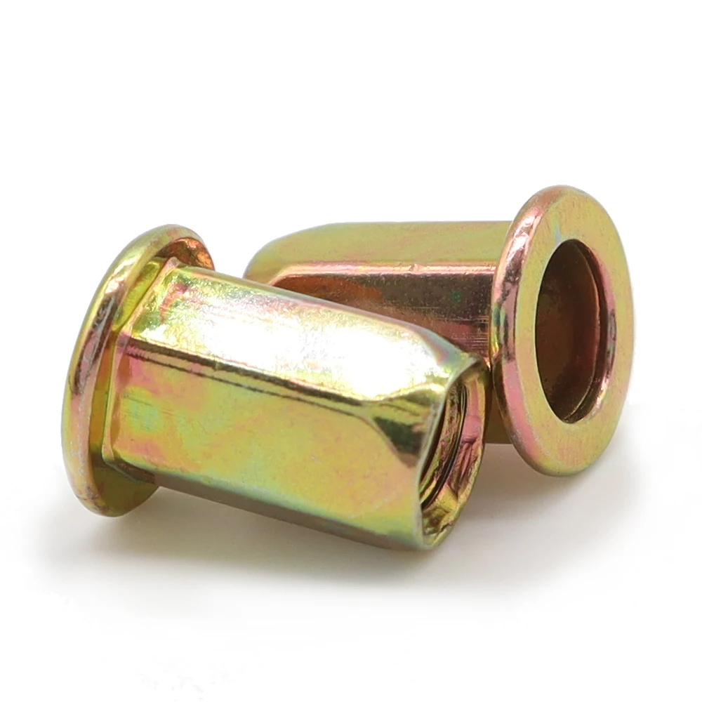 All Hexagon Rivet Nuts With Flat Head Rivetnuts Blind Fasteners