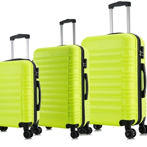 Hot Sale Factory Price Suitcases ABS 3PCS Carry-on Luggage Set