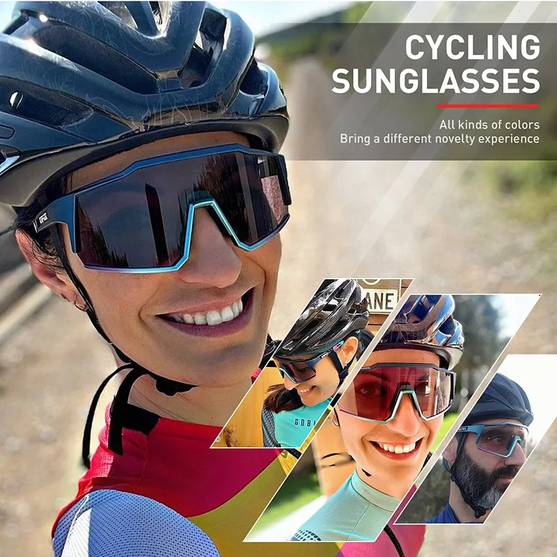 Details about   Hot KAPVOE Photochromic Goggles Unisex Road Mountain Bike TR-90 Sport Sunglasses 