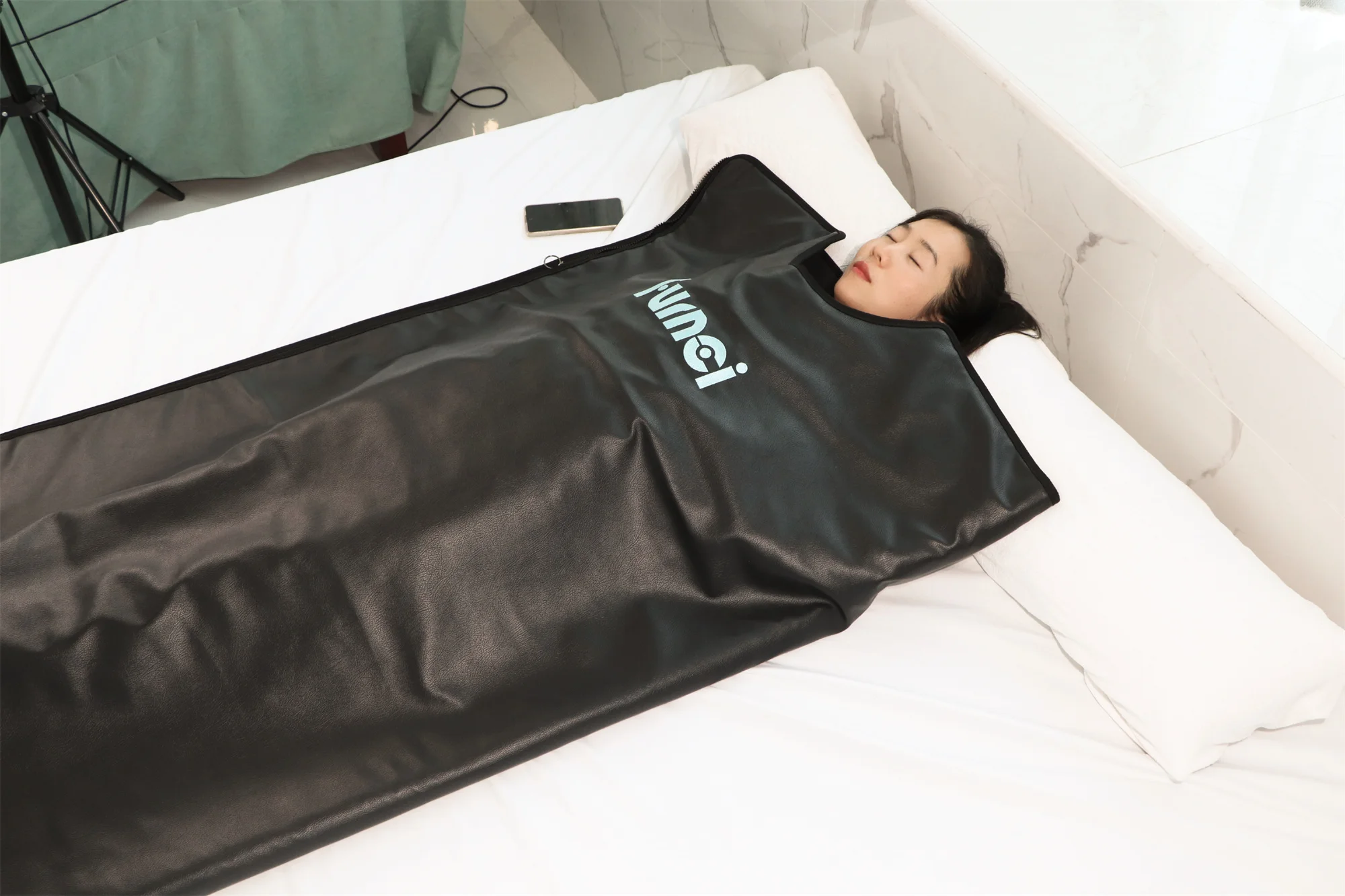 2023 Higherdose Pemf Sauna Blanket High Quality Pu Infrared Heat