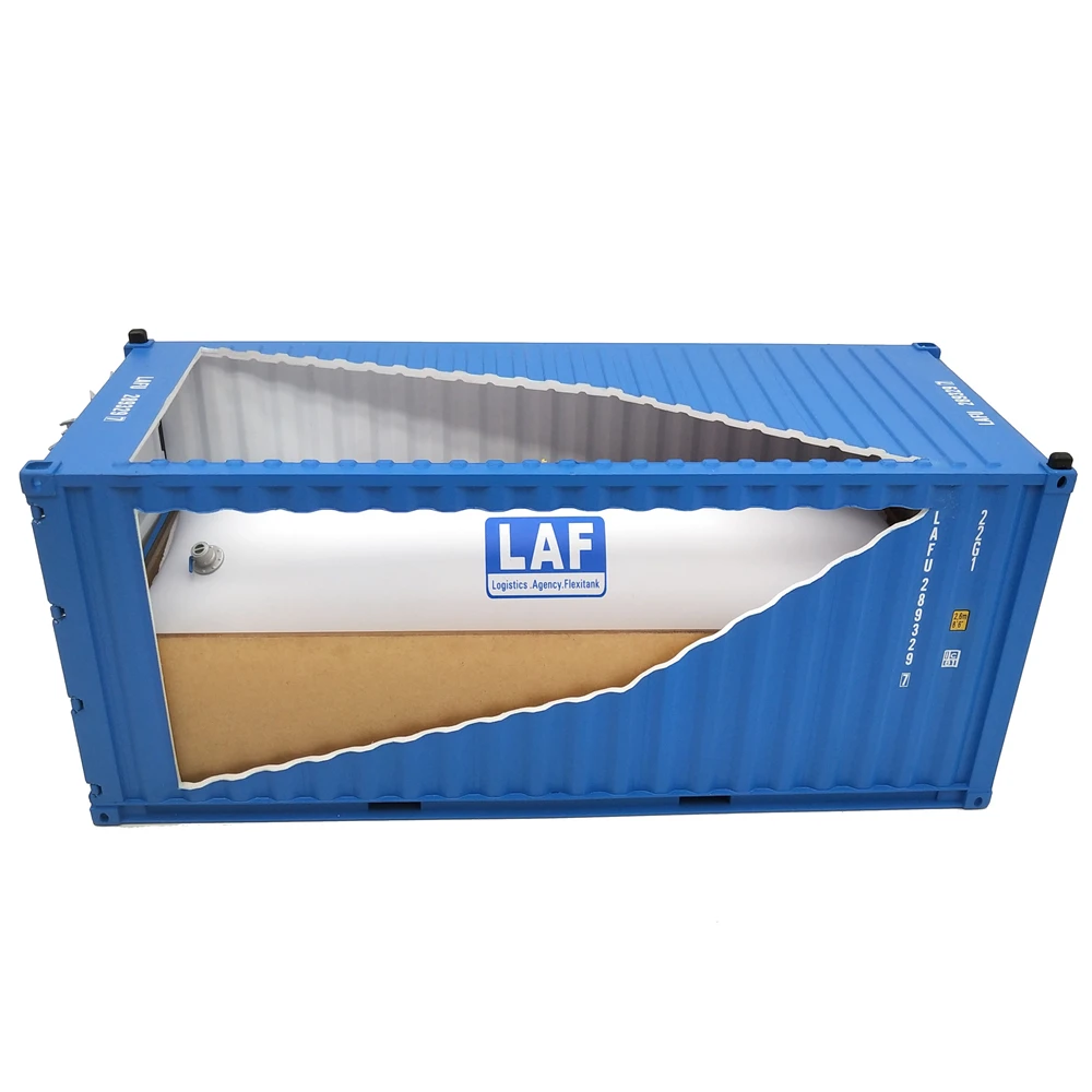 【A】30cm 1:20 LAF container Liters Custom shipping container scale model manufactory  containers model O.A.S ship model