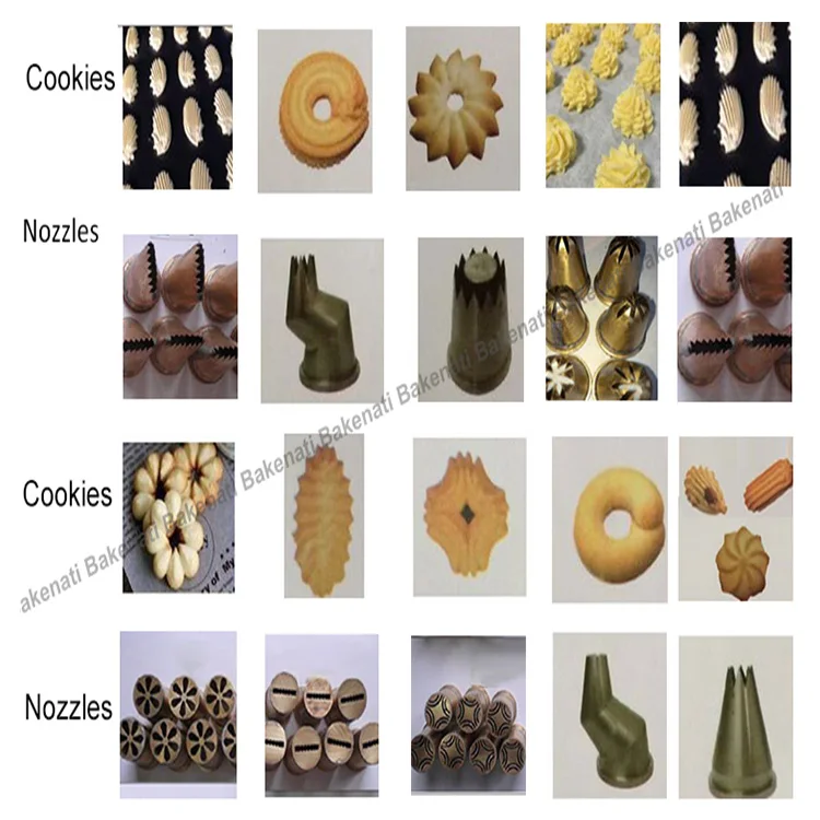 BNT700A Mimac New High Efficiency Automatic Multifunctional Wire Cut Biscuit Cookies Making Machine Twisted Drop Depositor 1