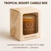 Tropical Resort Candle Box