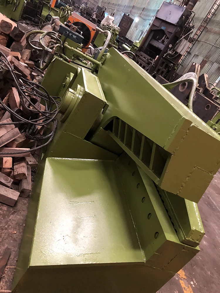 Keshang Q43YD-315 Hydraulic Scrap Metal Aluminum Steel Plate Recycling Shearing Machine Alligator Cutting Shear details