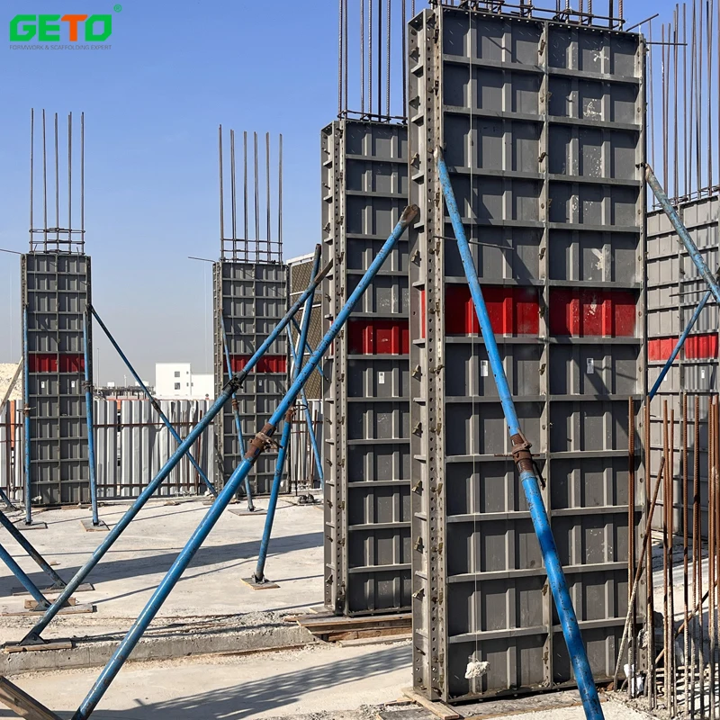 Precast Reinforced Concrete Structure Aluminum Formwork Slab Metal Aluminium Template With Butt Weld
