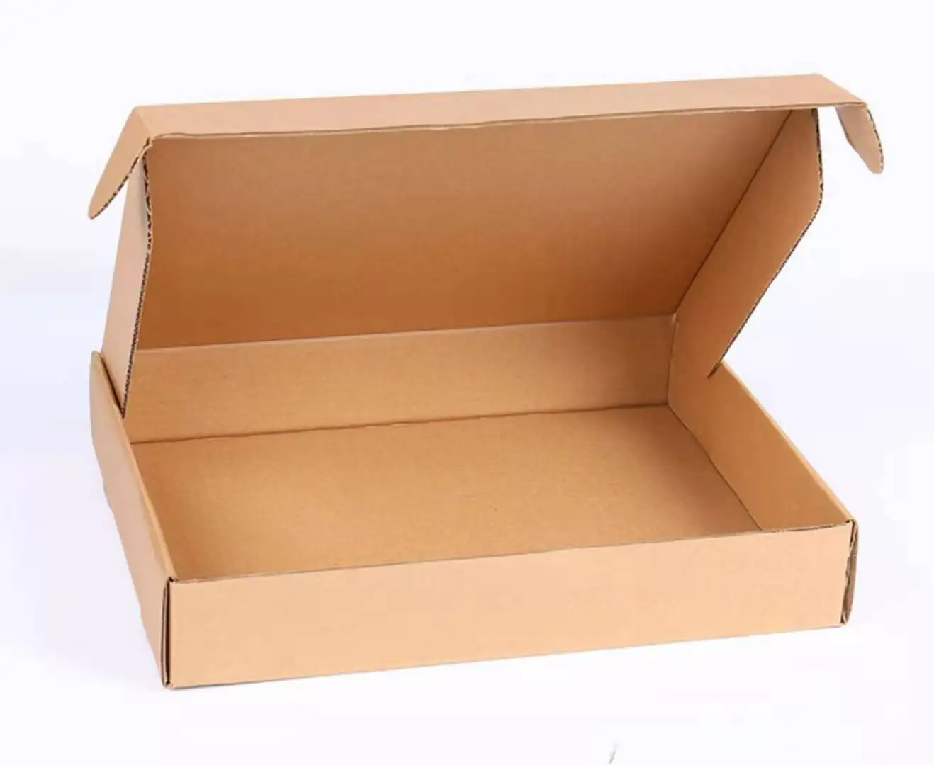 豪华瓦楞飞机印刷标志折叠纸板纸运输回收小包装瓦楞邮件箱