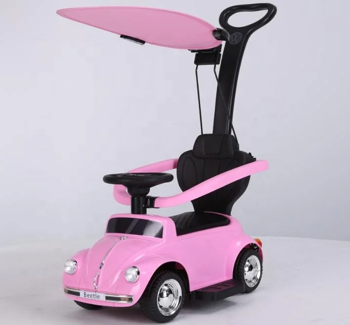 pink childrens electric car