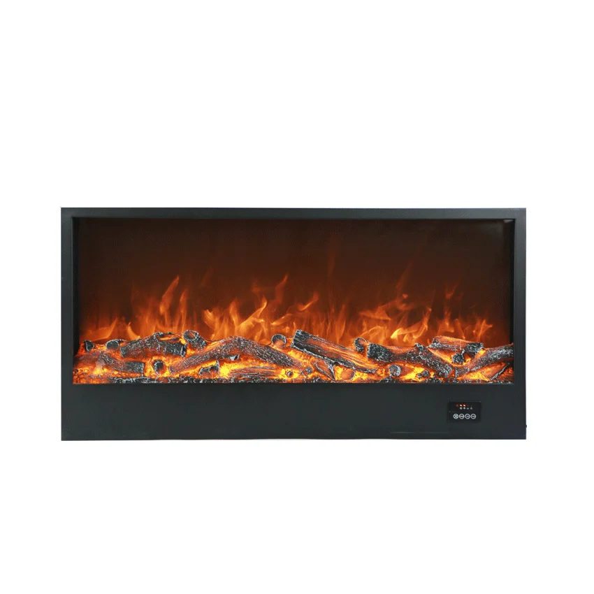 100cm Log Fuel Effect Electric Fireplace No Heat Thermo Electric Fire