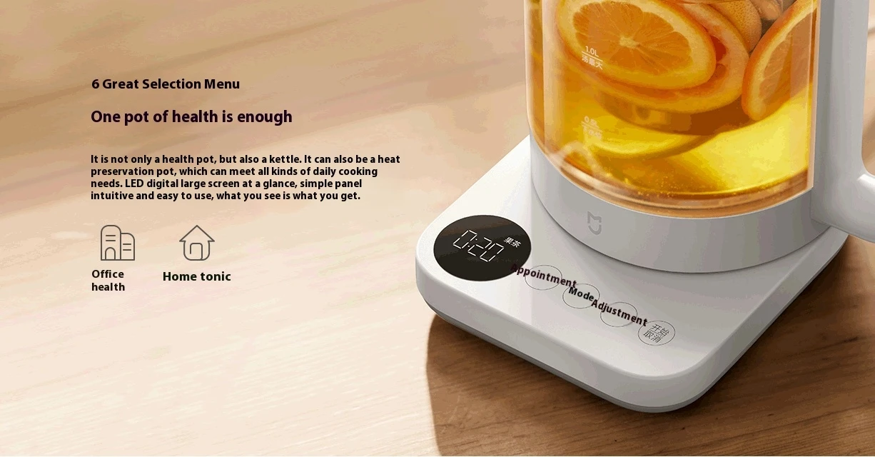 Xiaomi Mijia Multifunctional Health Kettle N1 Electric Pot description image 3