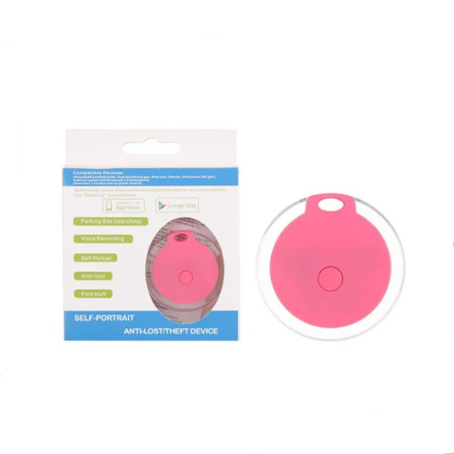 Mini Tracker Round Hidden Small Portable Tracking Device Anti-lost Device For Indoor And Outdoor
