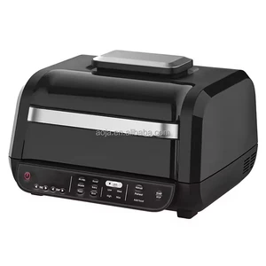 Table Top Home Appliance Baking Oven Smart Digital Air Fryer Smokeless Indoor Electric BBQ Grill Indoor Grill With Grate