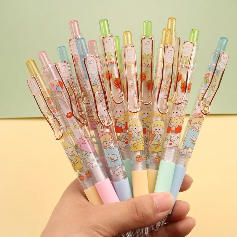 La penna a sfera giapponese UNI Limited Kawaii Oil Pen può sostituire gli  accessori per ufficio carini del fumetto giapponese Core - AliExpress