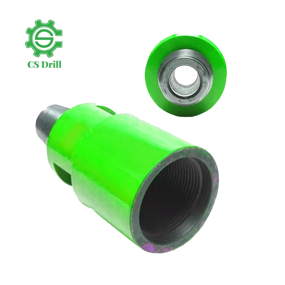 Coupling Sleeves DTH Hammer Bit Pin Box Adapter for Drill Rod