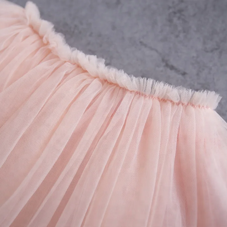 Toddler Plain Ballet Tutu Skirts Kids Girl Tulle Dress White Pink Black Tutu Skirt For Girls