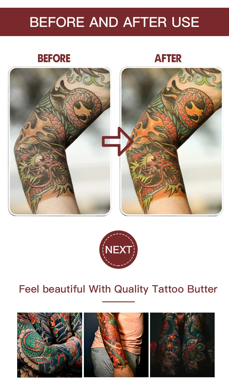 Vitamin E Anti Scar Ointment For Tattoo After Care Butter Body Art